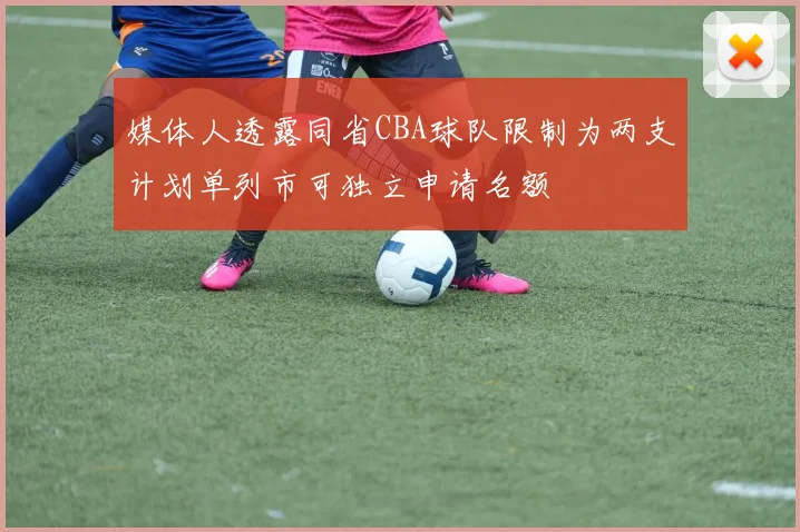 媒体人透露同省CBA球队限制为两支计划单列市可独立申请名额